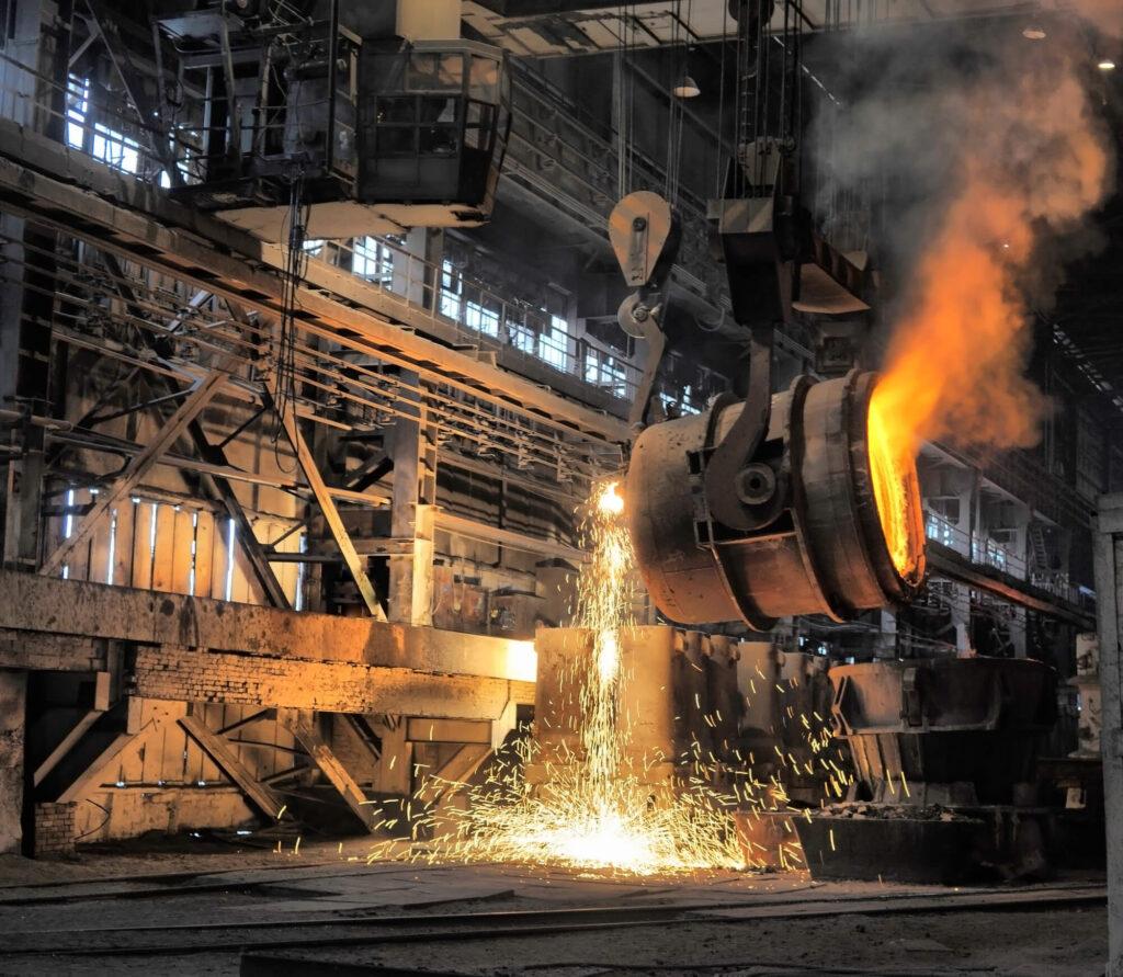 steel beams production
